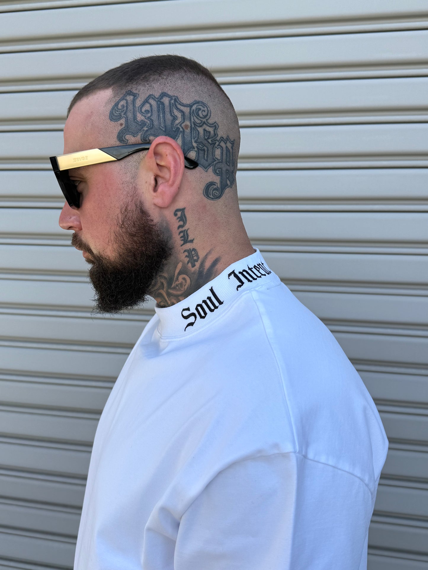 KIKO MOCK NECK OVERSIZED TEE