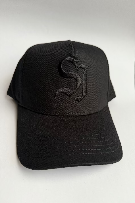 S.I. BLACK ON BLACK CAP