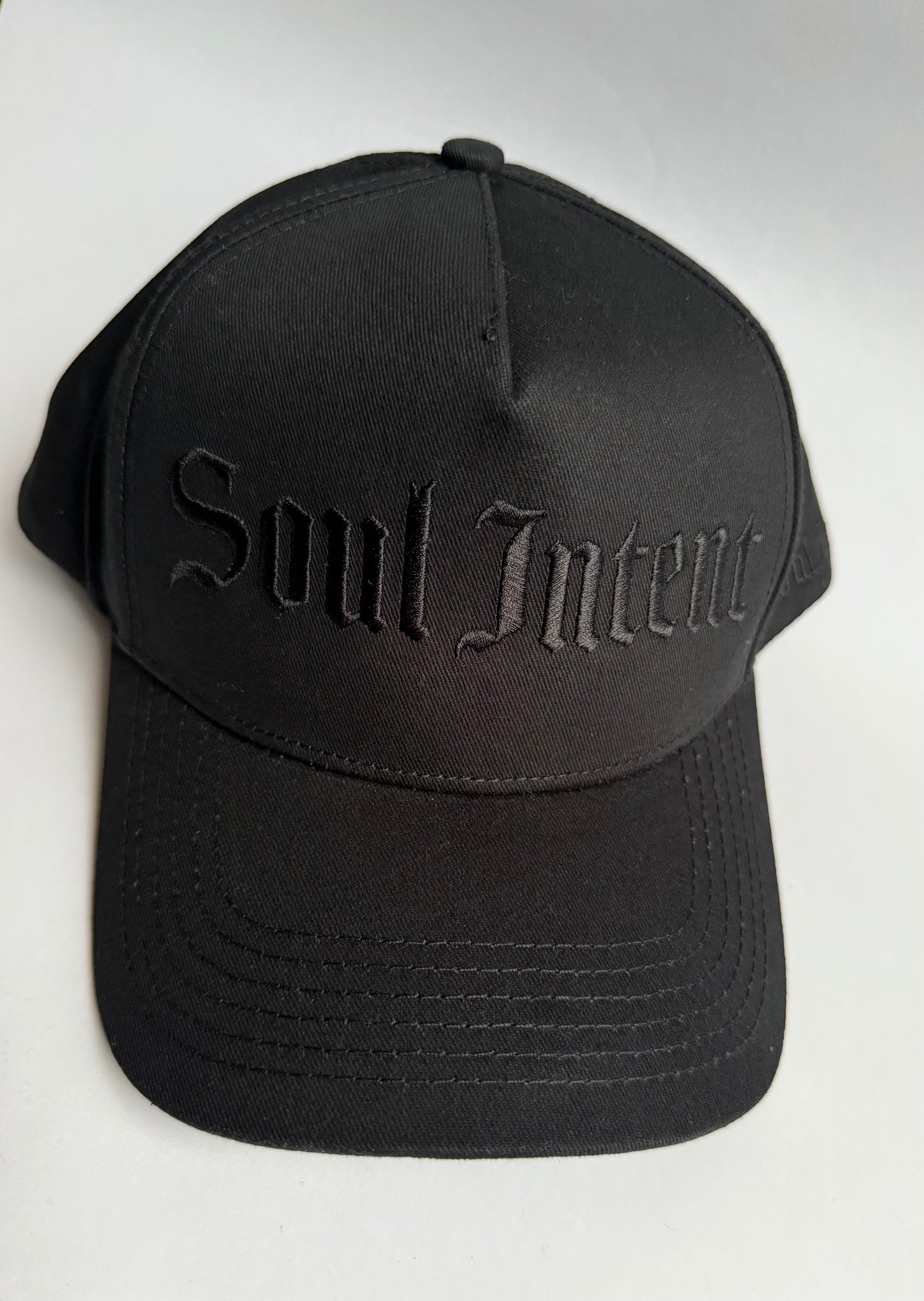 SOUL INTENT BLACK ON BLACK CAP